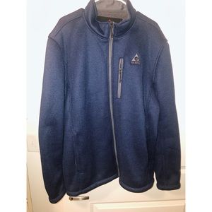 Gerry Mens Heavy Knit Fleece Lined Jacket